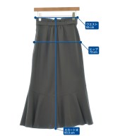 NATURAL BEAUTY BASIC（ナチュラルビューティーベーシック）ロング・マキシ丈スカート グレー サイズ:M レディース/2200696395024