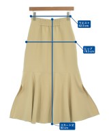 NATURAL BEAUTY BASIC（ナチュラルビューティーベーシック）ロング・マキシ丈スカート ベージュ サイズ:S レディース/2200693334101