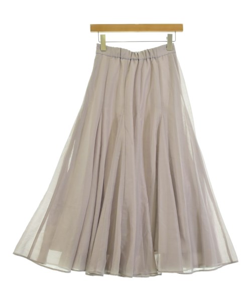 NATURAL BEAUTY BASIC（ナチュラルビューティーベーシック）ロング・マキシ丈スカート ピンク サイズ:S レディース/2200691752020