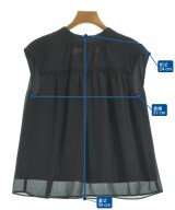 NATURAL BEAUTY BASIC（ナチュラルビューティーベーシック）ブラウス 黒 サイズ:F レディース/2200691752044