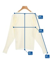 NATURAL BEAUTY BASIC（ナチュラルビューティーベーシック）ニット・セーター 白 サイズ:M レディース/2200694142064