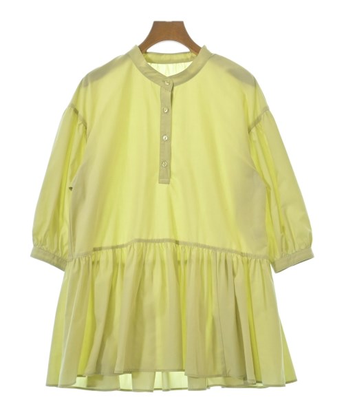 NATURAL BEAUTY BASIC(ナチュラルビューティーベーシック)ブラウス 黄 サイズ:M/2200694672011