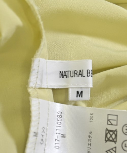 NATURAL BEAUTY BASIC（ナチュラルビューティーベーシック）ブラウス 黄 サイズ:M レディース/2200694672011