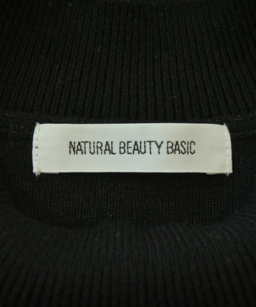 NATURAL BEAUTY BASIC（ナチュラルビューティーベーシック）ニット・セーター 黒 サイズ:F レディース/2200697560025