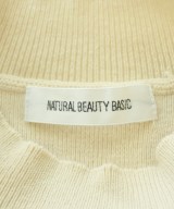 NATURAL BEAUTY BASIC（ナチュラルビューティーベーシック）ニット・セーター ベージュ サイズ:F レディース/2200697560032