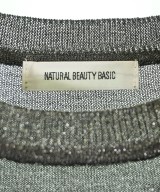 NATURAL BEAUTY BASIC（ナチュラルビューティーベーシック）ニット・セーター グレー サイズ:F レディース/2200692119198