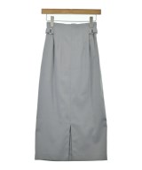 NATURAL BEAUTY BASIC（ナチュラルビューティーベーシック）ロング・マキシ丈スカート グレー サイズ:XS レディース/2200692235089