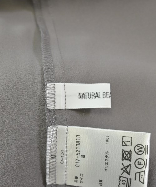 NATURAL BEAUTY BASIC（ナチュラルビューティーベーシック）ブラウス グレー サイズ:M レディース/2200695243029