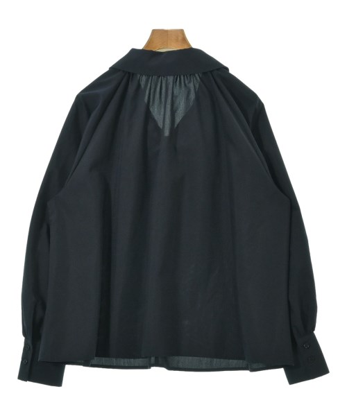 NATURAL BEAUTY BASIC（ナチュラルビューティーベーシック）ブラウス 紺 サイズ:M レディース/2200694150052