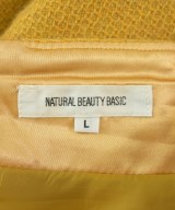 NATURAL BEAUTY BASIC（ナチュラルビューティーベーシック）ロング・マキシ丈スカート 黄 サイズ:L レディース/2200693774013