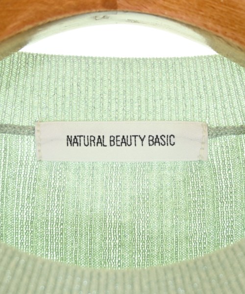 NATURAL BEAUTY BASIC（ナチュラルビューティーベーシック）ニット・セーター 青 サイズ:F レディース/2200693774044