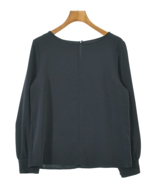 NATURAL BEAUTY BASIC(ナチュラルビューティーベーシック)ブラウス 紺 サイズ:M/2200693774051