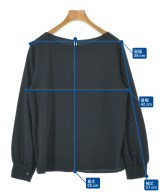 NATURAL BEAUTY BASIC（ナチュラルビューティーベーシック）ブラウス 紺 サイズ:M レディース/2200693774051