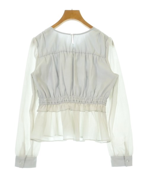 NATURAL BEAUTY BASIC（ナチュラルビューティーベーシック）ブラウス グレー サイズ:M レディース/2200697941053