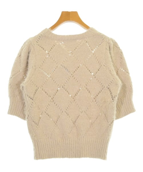 NATURAL BEAUTY BASIC（ナチュラルビューティーベーシック）ニット・セーター ベージュ サイズ:F レディース/2200697915207