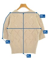 NATURAL BEAUTY BASIC（ナチュラルビューティーベーシック）ニット・セーター ベージュ サイズ:F レディース/2200697915207