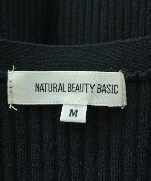 NATURAL BEAUTY BASIC（ナチュラルビューティーベーシック）カーディガン 黒 サイズ:M レディース/2200697700018