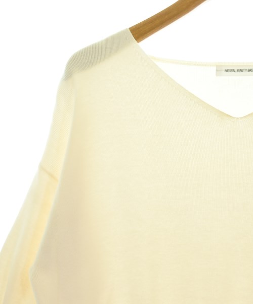 NATURAL BEAUTY BASIC（ナチュラルビューティーベーシック）ニット・セーター 白 サイズ:F レディース/2200697700025