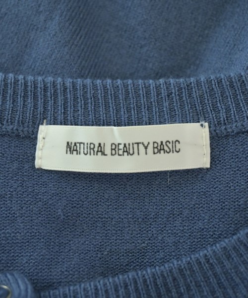 NATURAL BEAUTY BASIC（ナチュラルビューティーベーシック）カーディガン 青 サイズ:F レディース/2200697700049