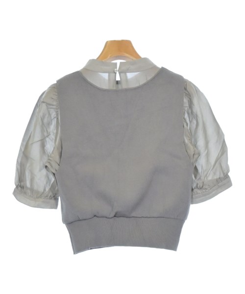 NATURAL BEAUTY BASIC（ナチュラルビューティーベーシック）ブラウス グレー サイズ:M レディース/2200645168174