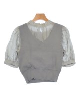 NATURAL BEAUTY BASIC（ナチュラルビューティーベーシック）ブラウス グレー サイズ:M レディース/2200645168174