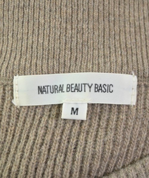 NATURAL BEAUTY BASIC（ナチュラルビューティーベーシック）ニット・セーター 茶 サイズ:M レディース/2200648742036