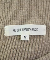 NATURAL BEAUTY BASIC（ナチュラルビューティーベーシック）ニット・セーター 茶 サイズ:M レディース/2200648742036