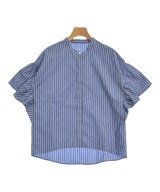 NATURAL BEAUTY BASIC（ナチュラルビューティーベーシック）ブラウス 紺 サイズ:S レディース/2200646765051