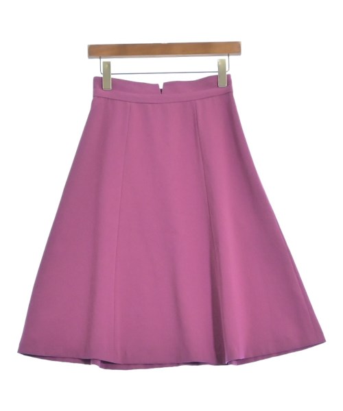 NATURAL BEAUTY BASIC(ナチュラルビューティーベーシック)ひざ丈スカート 紫 サイズ:S/2200648553168