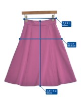 NATURAL BEAUTY BASIC（ナチュラルビューティーベーシック）ひざ丈スカート 紫 サイズ:S レディース/2200648553168