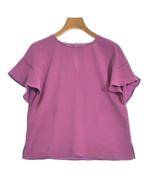 NATURAL BEAUTY BASIC(ナチュラルビューティーベーシック)ブラウス 紫 サイズ:S/2200648553175