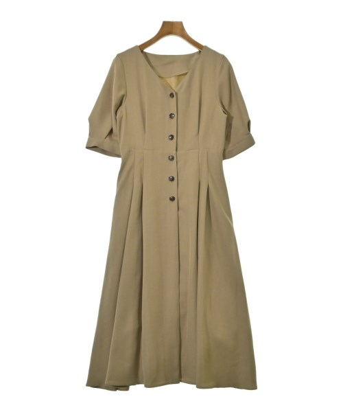 NATURAL BEAUTY BASIC(ナチュラルビューティーベーシック)ワンピース ベージュ サイズ:M/2200650861107