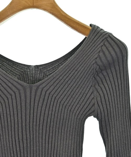 NATURAL BEAUTY BASIC（ナチュラルビューティーベーシック）ニット・セーター グレー サイズ:F レディース/2200652558050