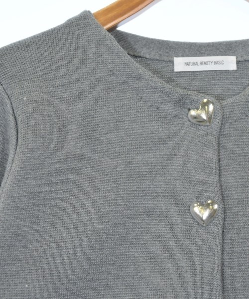 NATURAL BEAUTY BASIC（ナチュラルビューティーベーシック）カーディガン グレー サイズ:F レディース/2200652974010