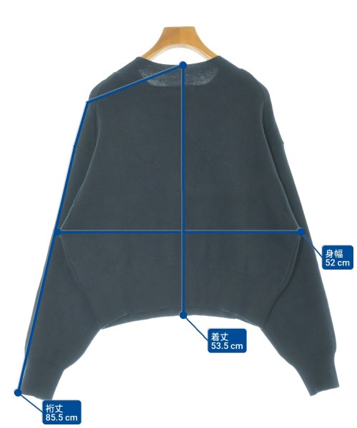 NATURAL BEAUTY BASIC（ナチュラルビューティーベーシック）ニット・セーター 紺 サイズ:F レディース/2200652974034