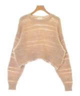 NATURAL BEAUTY BASIC（ナチュラルビューティーベーシック）ニット・セーター ピンク サイズ:F レディース/2200652974041