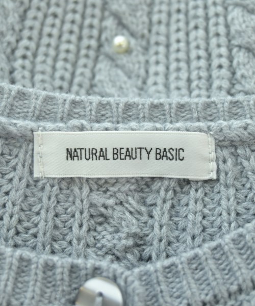 NATURAL BEAUTY BASIC（ナチュラルビューティーベーシック）カーディガン グレー サイズ:F レディース/2200652974058