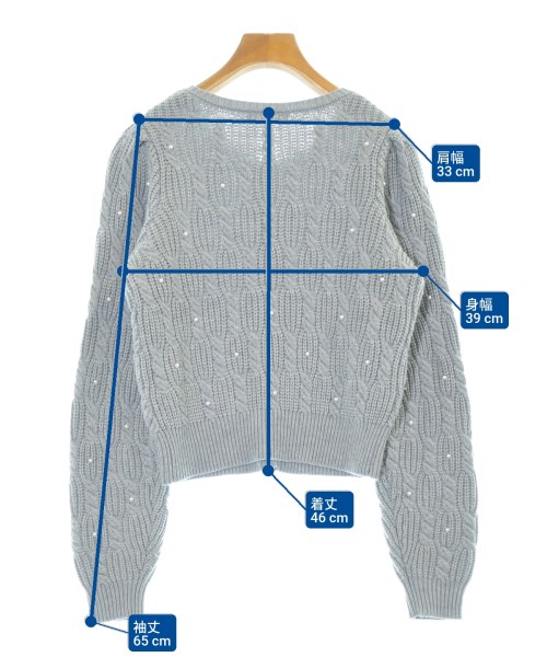 NATURAL BEAUTY BASIC（ナチュラルビューティーベーシック）カーディガン グレー サイズ:F レディース/2200652974058