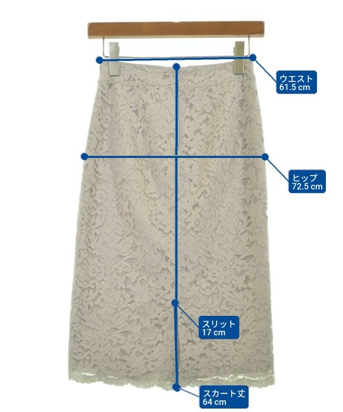 NATURAL BEAUTY BASIC（ナチュラルビューティーベーシック）ロング・マキシ丈スカート ピンク サイズ:XS レディース/2200658618055