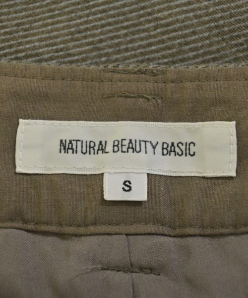 NATURAL BEAUTY BASIC（ナチュラルビューティーベーシック）スラックス グレー サイズ:S レディース/2200648239093