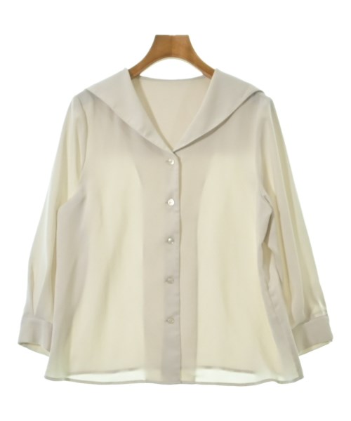 NATURAL BEAUTY BASIC(ナチュラルビューティーベーシック)ブラウス 白 サイズ:M/2200656584086