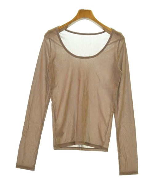 NATURAL BEAUTY BASIC（ナチュラルビューティーベーシック）Tシャツ・カットソー 茶 サイズ:FR レディース/2200659622044