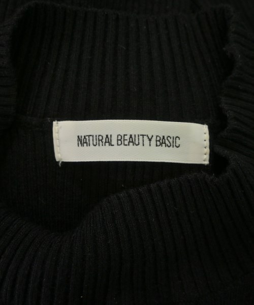 NATURAL BEAUTY BASIC（ナチュラルビューティーベーシック）ニット・セーター 黒 サイズ:F レディース/2200656991013