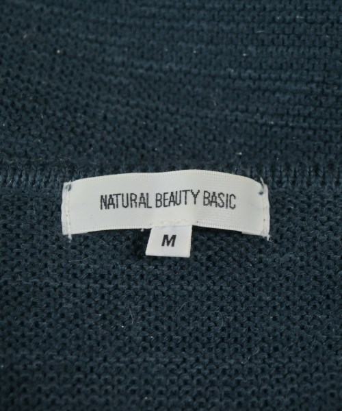NATURAL BEAUTY BASIC（ナチュラルビューティーベーシック）ニット・セーター 紺 サイズ:M レディース/2200657523015