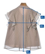 NATURAL BEAUTY BASIC（ナチュラルビューティーベーシック）ブラウス ベージュ サイズ:S レディース/2200661436042