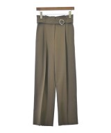 NATURAL BEAUTY BASIC（ナチュラルビューティーベーシック）スラックス 茶 サイズ:M レディース/2200657847043