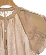 NATURAL BEAUTY BASIC（ナチュラルビューティーベーシック）カジュアルシャツ 茶 サイズ:S レディース/2200659262134