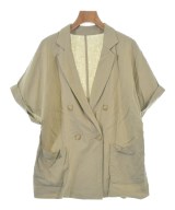 NATURAL BEAUTY BASIC（ナチュラルビューティーベーシック）テーラードジャケット ベージュ サイズ:S レディース/2200710676054