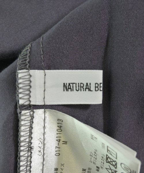 NATURAL BEAUTY BASIC（ナチュラルビューティーベーシック）ブラウス グレー サイズ:M レディース/2200705093101