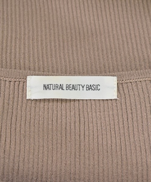 NATURAL BEAUTY BASIC（ナチュラルビューティーベーシック）ベスト/ノースリーブ 茶 サイズ:F レディース/2200705398015
